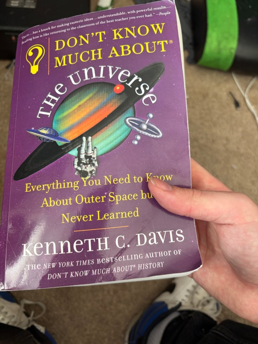 Don't Know Much About The Universe by Kenneth C. Davis - Purple Cover